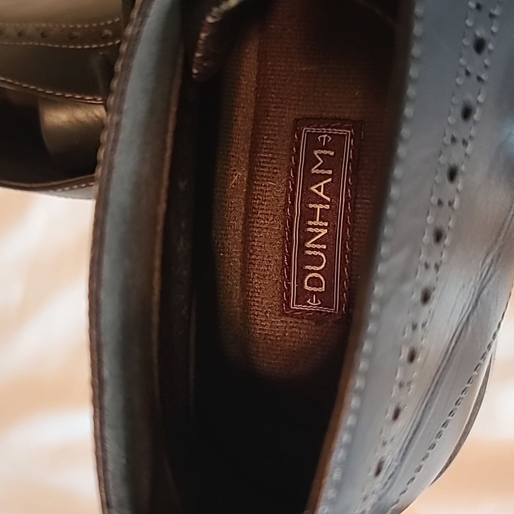 Dunham  Chukka Boots, Brown  Leather, Men's 9.5 4E - Picture 2 of 8